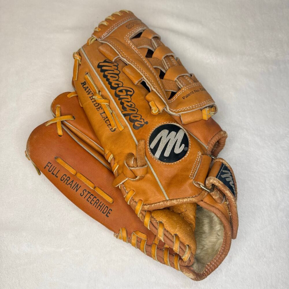 Vintage MacGregor MG45F Baseball Glove Left Hand Throw Dwight Evans